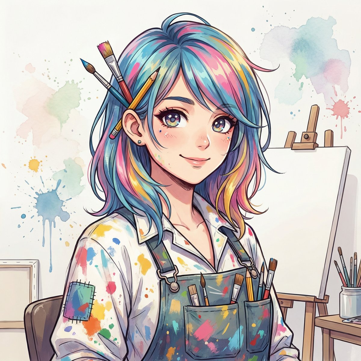 海角网动漫原画师林彩绘